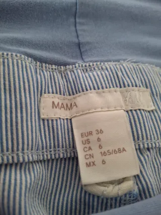 Pantalón corto premamá H&M T.36