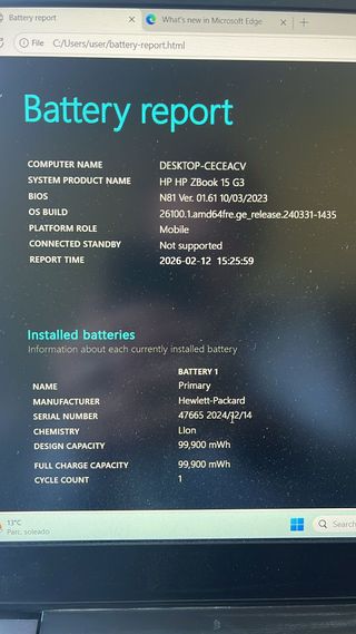 HP ZBook 15 G3 Workstation profesional 32GB/512SSD