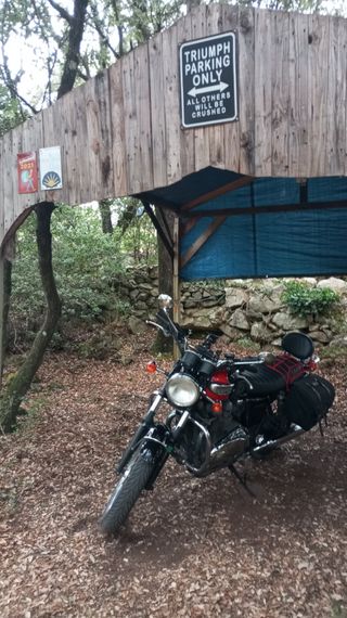 Triumph Bonneville T100 Negra/Roja