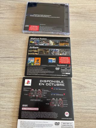 Pack Demos PS2: WipEout Fusion, Airblade, FIFA 05