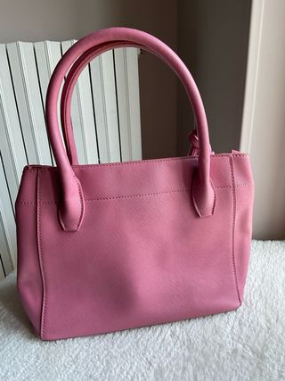 Borsa Camomilla rosa manici corti