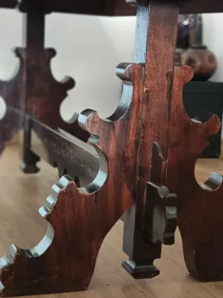 Mesa de madera de haya 180x90 cm.