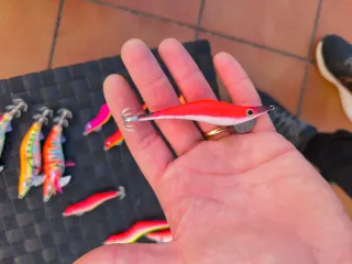 Coronas,Anzuelos en Inox Poteras ,señuelos pesca