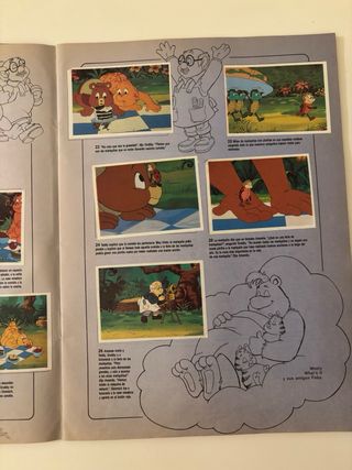 Álbum Cromos Teddy Ruxpin Revista