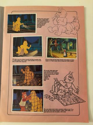 Álbum Cromos Teddy Ruxpin Revista
