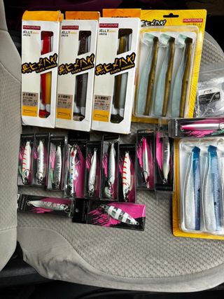 Lote señuelos pesca Hunt House Jelly Minnow