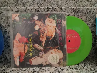 6 singles discos vinilos de color