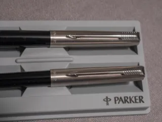 Set Parker 15 Pluma y Bolígrafo Negro
