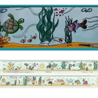 Cenefa 24-YBS12A Fondo marino