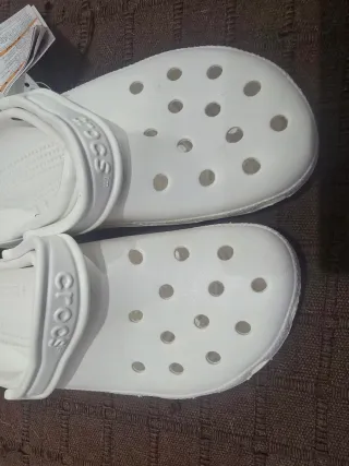 Sandalias Crocs Blancas T38-39