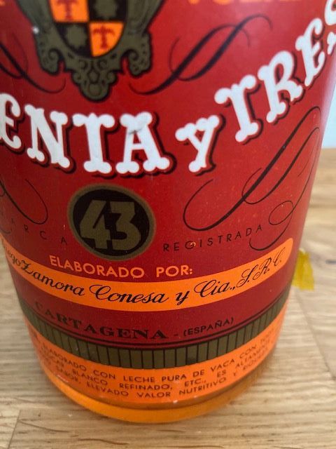 Bottiglia vuota Liquore 43 Fama Cuarenta y Tres