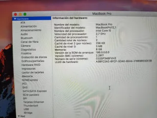 MacBook Pro Retina Gris Espacial