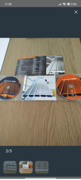 Lote 7 CDs Flamenco Pop: 3€ UND.