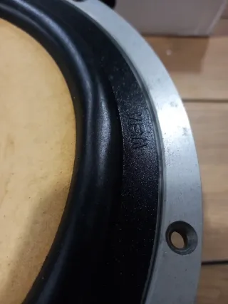 Woofer Altavoz Vieta Beige y Negro