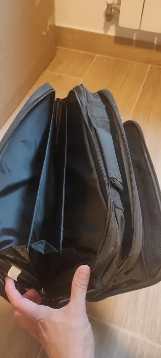 Mochila portátil negra