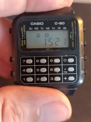 Reloj Casio C-80 Calculadora