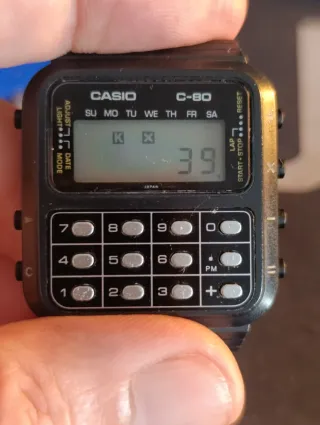 Reloj Casio C-80 Calculadora