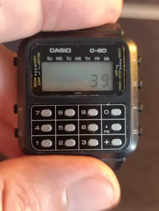 Reloj Casio C-80 Calculadora