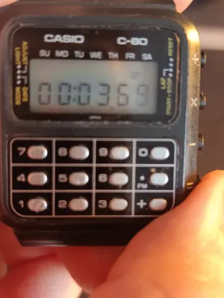 Reloj Casio C-80 Calculadora
