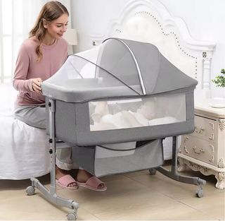 Cuna bebé 3 en 1 plegable y ajustable