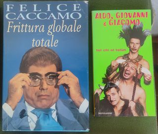 Lotto 8 libri genere comico satirico demenziale IT