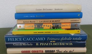 Lotto 8 libri genere comico satirico demenziale IT