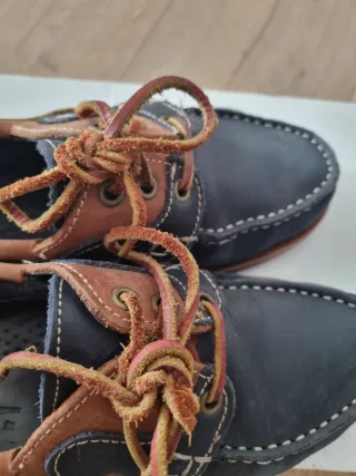 Zapatos náuticos de piel
