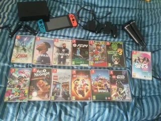 Nintendo Switch V2 + Juegos