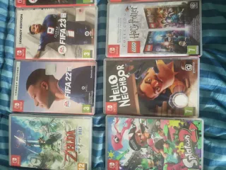 Nintendo Switch V2 + Juegos