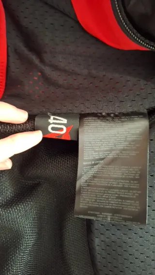 Chaqueta Moto Dainese Negra y Roja
