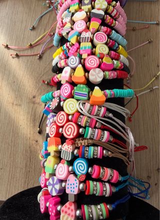 Pulseras mujer multicolor