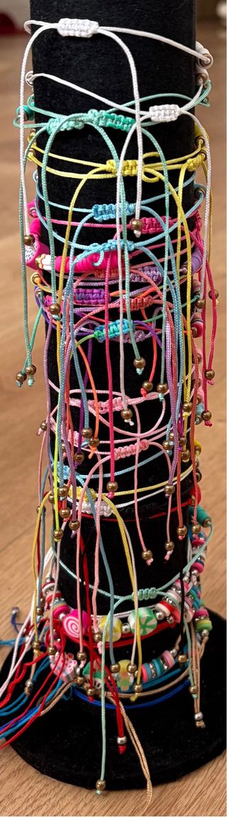 Pulseras mujer multicolor