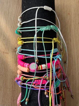 Pulseras mujer multicolor