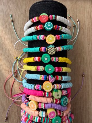 Pulseras mujer multicolor