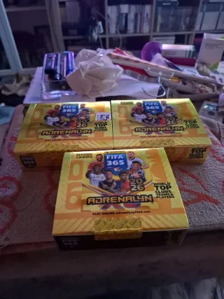 3 Cajas FIFA 365 Adrenalyn XL