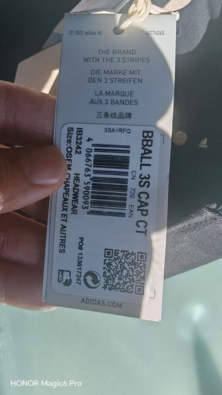 Berretto Adidas nero