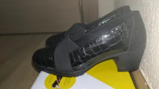 Zapatos Geox Negros Mujer