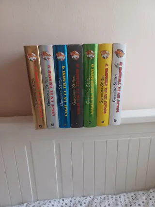 Pack de libros Viaje en el tiempo Gerónimo Stilton