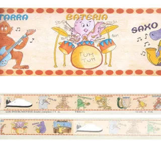 Cenefa 24-YBS13A Los instrumentos