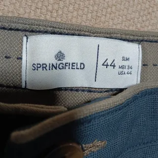 Pantalón chino Springfield azul talla 44