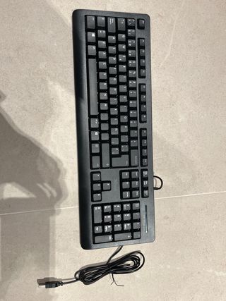 Teclado Trust TARO QWERTY Negro