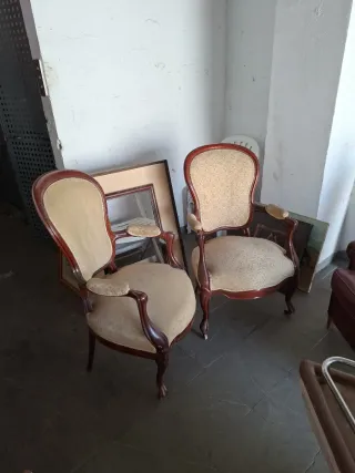 2 butacas isabelinas