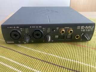 Tarjeta Sonido E-MU 1616m + Cables
