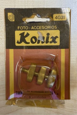 3 Tornillos de Montaje Cámara Konix