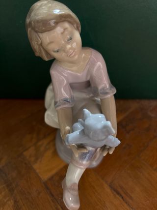 Figure Lladró Bambini con Gatti