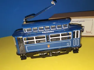 Tranvia Hojalata Tibidabo en caja