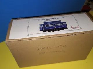 Tranvia Hojalata Tibidabo en caja