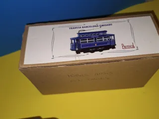 Tranvia Hojalata Tibidabo en caja