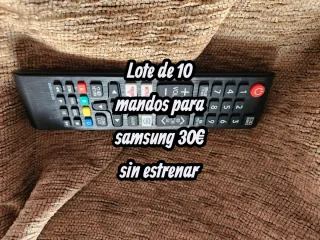 Lote 10 mandos Samsung 30€ sin estrenar