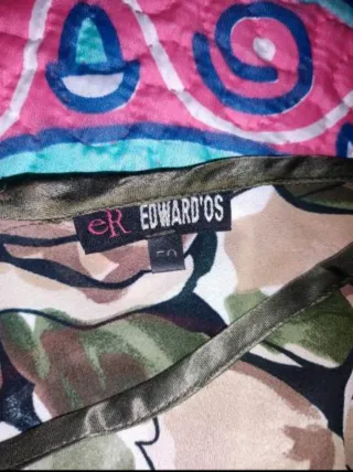 Conjunto Falda y Blusa Estampada
